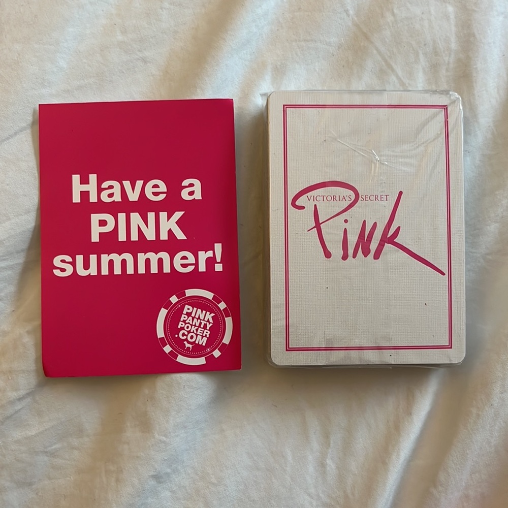 VS Pink Y2K Playing Cards 💕 SUPER RARE!